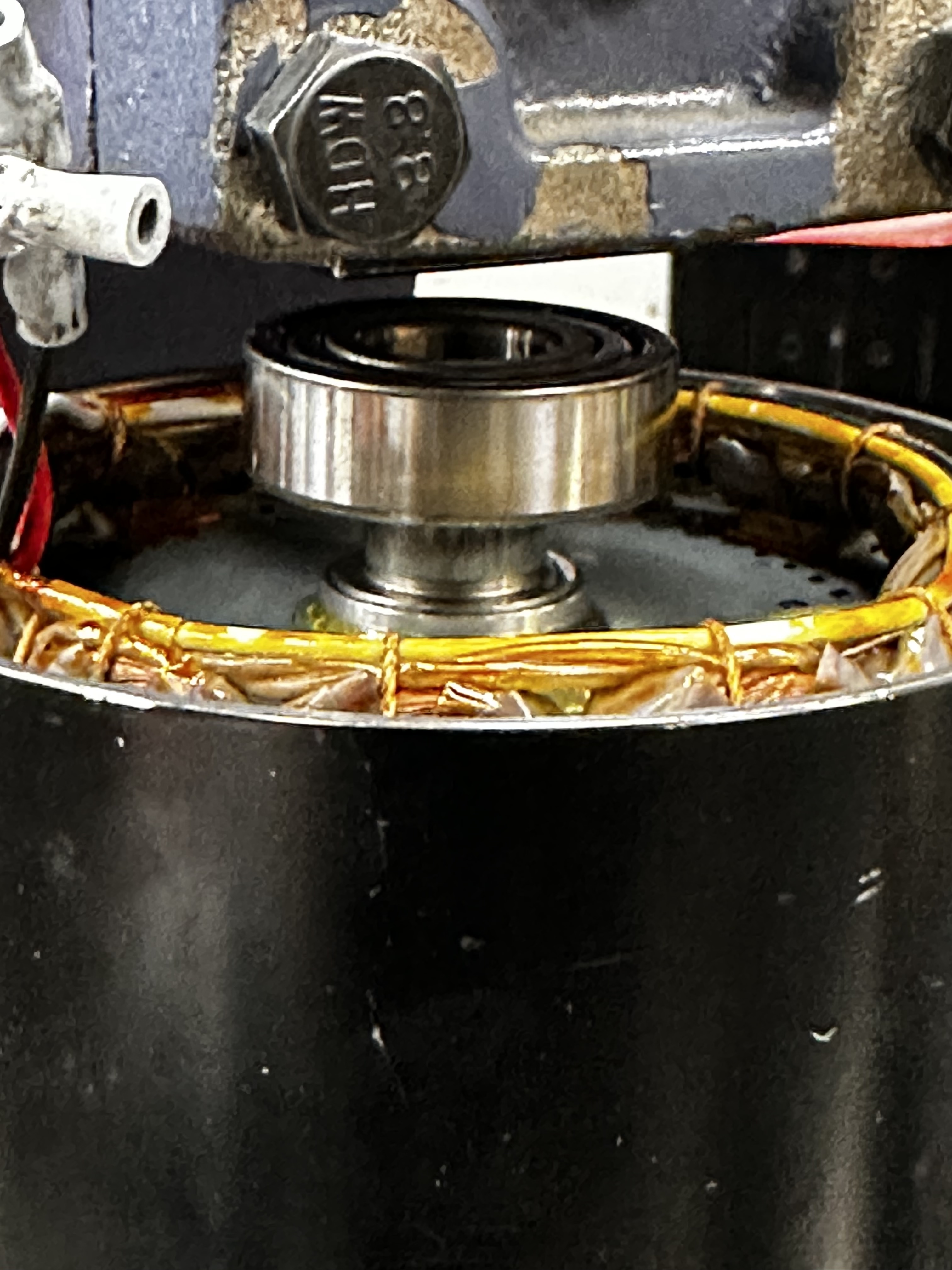 center the bearing