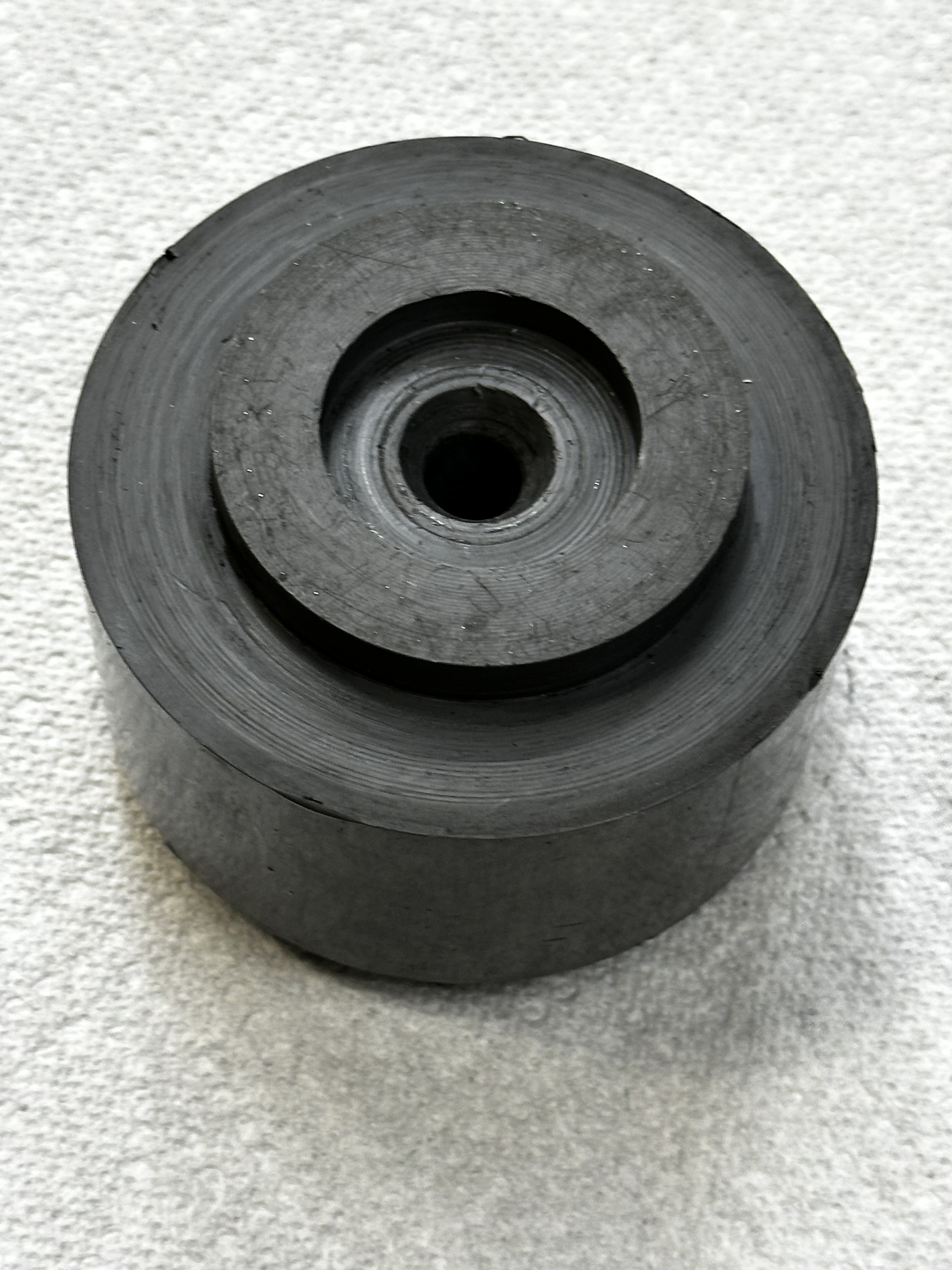 motor in pvc fixture.